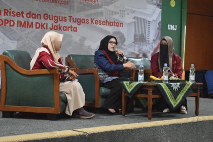 Astrid Kuya hadir dalam acara peluncuran Tim Riset dan Gugus Tugas Kesehatan yang diselenggarakan oleh DPD IMM DKI Jakarta pada Sabtu, 21 Juni 2025. Dokumentasi kegiatan ini diperoleh dari IMM DKI Jakarta.